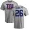 Saquon Barkley Name & Number T-Shirt - Ash