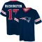 Scotty Washington Name & Number Game Day V-Neck T-Shirt - Navy