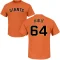 Sean Hjelle Name & Number T-Shirt - Orange