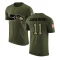 Sebastian Janikowski Legend Salute to Service T-Shirt - Olive