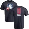 Serge Ibaka Name and Number Banner Wave T-Shirt - Navy