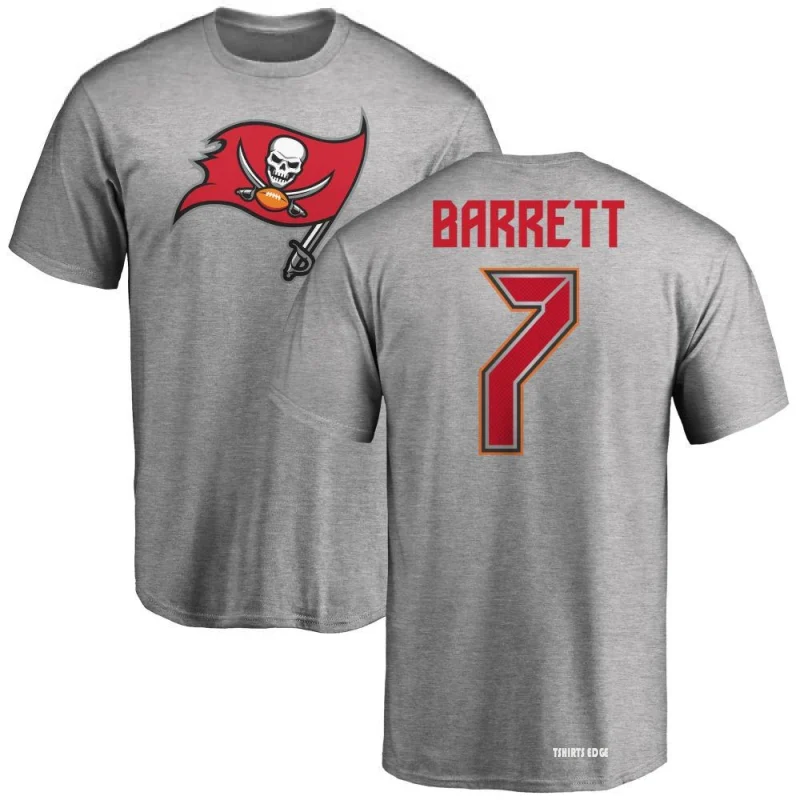 Shaquil Barrett Name & Number T-Shirt - Ash - Tshirtsedge