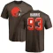 Shelby Harris Name & Number T-Shirt - Brown