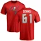 Silas Dzansi Name & Number T-Shirt - Red