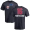 Simone Fontecchio Name and Number Banner Wave T-Shirt - Navy