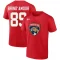 Skyler Brind'Amour 2023 Stanley Cup Final Name & Number T-Shirt - Red