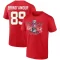 Skyler Brind'Amour 2023 Stanley Cup Final Quest T-Shirt - Red