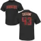 Slade Cecconi Name & Number T-Shirt - Black