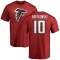 Steve Bartkowski Name & Number T-Shirt - Red