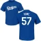 Steve Howe Name & Number T-Shirt - Royal