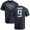 Steve McNair Name & Number T-Shirt - Navy