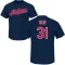 Steve Olin Name & Number T-Shirt - Navy