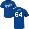 Steven Cruz Name & Number T-Shirt - Royal