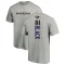 Tarik Black Backer T-Shirt - Ash