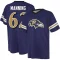 Tashawn Manning Name & Number Game Day V-Neck T-Shirt - Purple