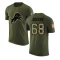 Taylor Decker Legend Salute to Service T-Shirt - Olive