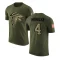 Taylor Heinicke Legend Salute to Service T-Shirt - Olive