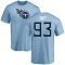 Teair Tart Name & Number T-Shirt - Light Blue