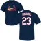 Ted Simmons Name & Number T-Shirt - Navy