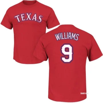Women's Ted Williams Name & Number T-Shirt - Royal