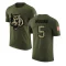 Tee Higgins Legend Salute to Service T-Shirt - Olive