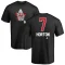 Tim Horton Name and Number Banner Wave T-Shirt - Black