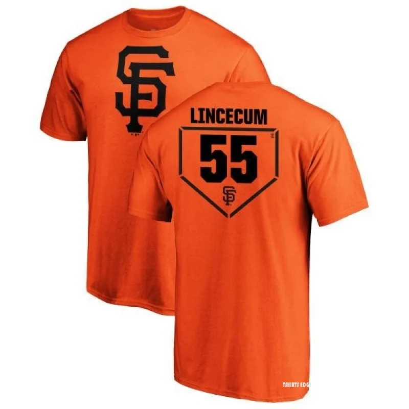 Tim Lincecum RBI T-Shirt - Orange - Tshirtsedge