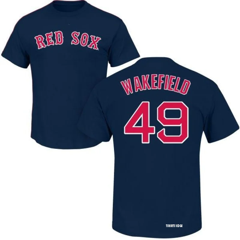 Tim Wakefield #49 Jersey Number T Shirts, Hoodies, Sweatshirts & Merch