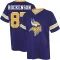 T.J. Hockenson Name & Number Game Day V-Neck T-Shirt - Purple