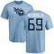 TK McLendon Jr. Name & Number T-Shirt - Light Blue