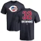 Tom Browning Name and Number Banner Wave T-Shirt - Navy