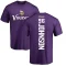 Tom Johnson Backer T-Shirt - Purple