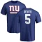 Tommy DeVito Name & Number T-Shirt - Royal