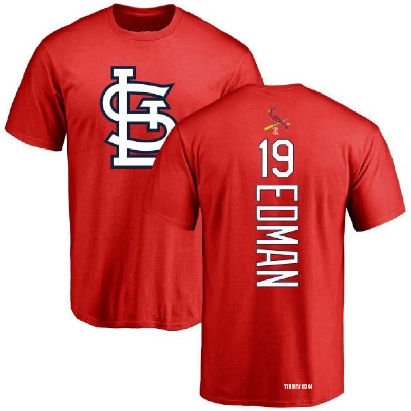 Tommy Edman Name & Number T-Shirt - Red - Tshirtsedge
