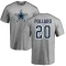 Tony Pollard Name & Number T-shirt - Gray