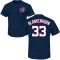 Travis Blankenhorn Name & Number T-Shirt - Navy