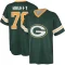 Travis Bruffy Name & Number Game Day V-Neck T-Shirt - Green