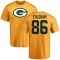 Travis Fulgham Name & Number T-Shirt - Gold