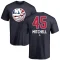 Travis Mitchell Name and Number Banner Wave T-Shirt - Navy