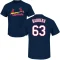 Tres Barrera Name & Number T-Shirt - Navy