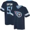 Trevis Gipson Name & Number Game Day V-Neck T-Shirt - Navy