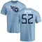 Trevis Gipson Name & Number T-Shirt - Light Blue