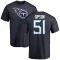 Trevis Gipson Name & Number T-Shirt - Navy