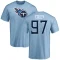 Trevon Coley Name & Number T-Shirt - Light Blue