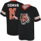 Trevor Siemian Name & Number Game Day V-Neck T-Shirt - Black