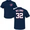 Trevor Williams Name & Number T-Shirt - Navy