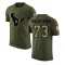 Tre'Vour Wallace-Simms Legend Salute to Service T-Shirt - Olive