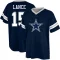 Trey Lance Name & Number Game Day V-Neck T-Shirt - Navy Blue