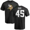 Troy Dye Name & Number T-Shirt - Black