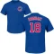 Tucker Barnhart Name & Number T-Shirt - Royal